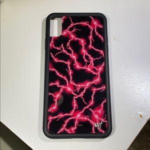 WildFlower pink lightning bolt case